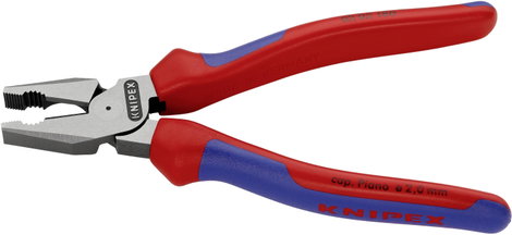Knipex 02 02 180 kombinált fogó 180 mm 3. kép