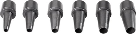 Lyukasztó tüske 6 részes készlet, 2 mm, 2.5 mm, 3 mm, 3.5 mm, 4 mm, 4.5 mm NWS lyukasztó fogóba NWS
