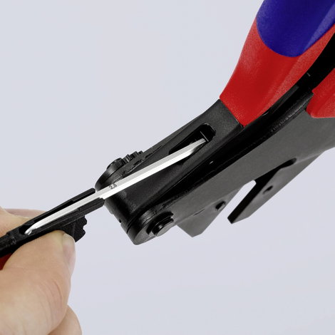 Krimpelő fogó, KNIPEX 97 43 200 8. kép