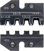 Knipex 97 49 04 krimpelőfogó krimpelő betét, préselő betét, szigeteletlen nyitott sarukhoz 2.8/4.8 m bélyegkép
