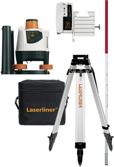 Forgólézer lézervevővel, Laserliner BeamControl-Master 120