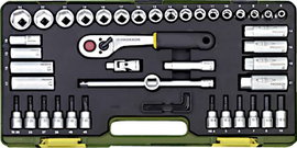 Proxxon 23282 Racsnis szerszámkészlet, Krova BIT készlet 44 részes 10 mm (3/8)
