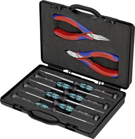 Elektronikai szerszámkészlet, 8 részes Knipex 00 20 18