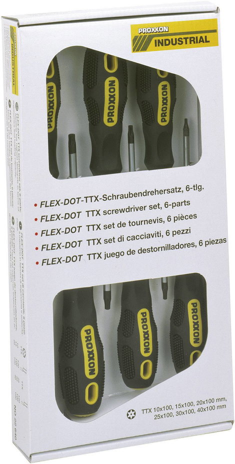 Proxxon 22640 Flex-Dot Torx Bo Torx csavarhúzó készlet 2. kép