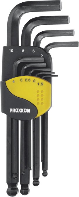 Proxxon Micromot 23946 Imbuszkulcs készlet 9 részes