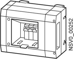 Siemens BVP:034267 Ártalmatlanító doboz Élénk szürke 16 mm² 32 A 400 V/AC 1 db