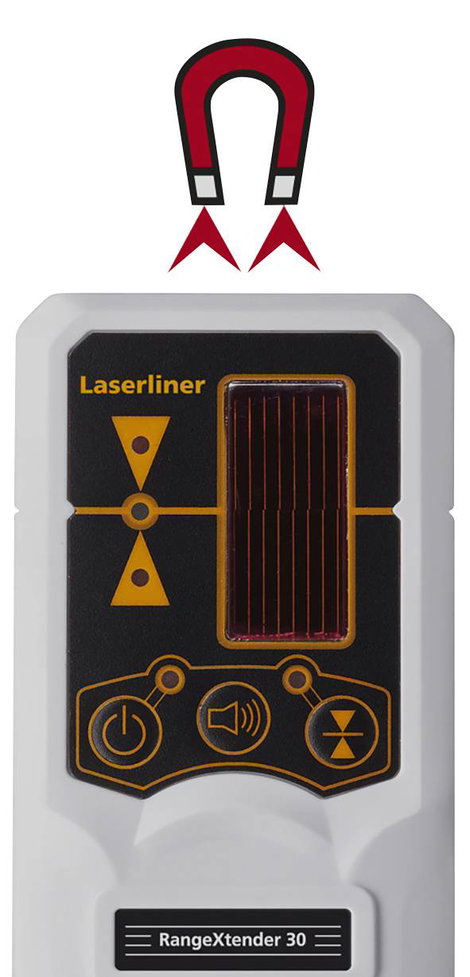 Lézervevő minden RX-READY technológiájú vonal lézerhez, Laserliner RangeXtender RX 30 033.25A 3. kép
