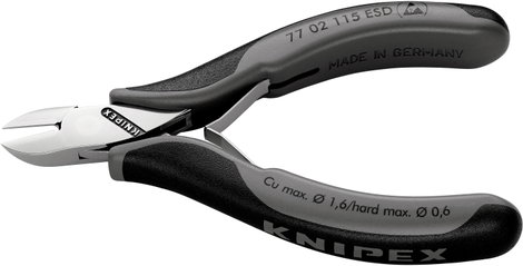 Elektronikai műszerész fogó, KNIPEX 7702 ESD 3. kép