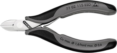 Elektronikai műszerész fogó, KNIPEX 7702 ESD 4. kép