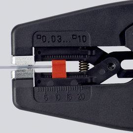 Automatikus kábelcsupaszoló, blankoló fogó 0.03 - 10 mm², Knipex MultiStrip 10 12 42