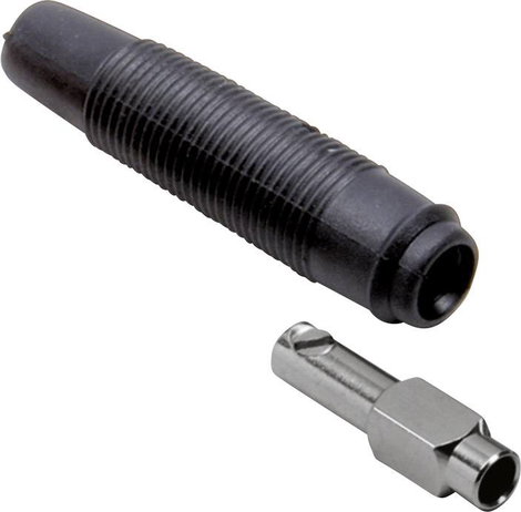 Labor csatlakozóaljzat, egyenes 4 mm, fekete BKL Electronic 072234
