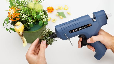 Vezeték nélküli melegragasztó pisztoly 20-120 W 11 mm, Steinel Gluematic 5000 332716 6. kép