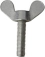 Toolcraft szárnyas csavar, horganyzott acél, DIN 316, M4, 10 db 2. bélyegkép