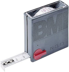BMI 404351030 Mérőszalag 3 m Acél