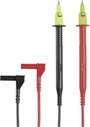 Biztonsági mérővezeték készlet 130 cm, fekete/piros, Gossen Metrawatt KS17-2 bélyegkép