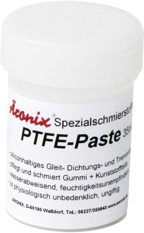 PTFE Teflon és szilikon alapú, fehér paszta, kenőanyag 35ml Aeronix