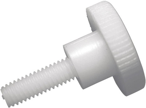 Toolocraft kézi szorítású poliamid csavar, M4 x 20 mm, DIN 465, 10 db 830395