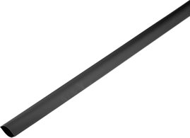 Zsugorcső ragasztó nélkül, fekete 120 mm zsugorodási arány 2:1 TRU COMPONENTS 1225440 méteráru