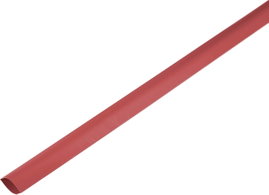Zsugorcső ragasztó nélkül, piros, 100 mm 2:1 TRU COMPONENTS 1225461 méteráru
