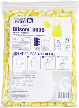 Utántöltő csomag füldugó adagolóhoz, BILSOM 303S (200 pár)