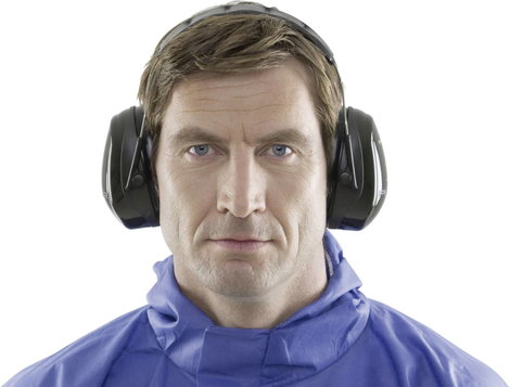 Fejpántos hallásvédő fültok, zajcsillapító fülvédő, PELTOR™ OPTIME II H520A-407-GQ 7. kép