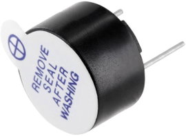 Miniatűr zümmer 85 dB 5 V DCS125