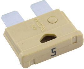 Lapos biztosíték 5A MTA