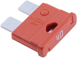 Lapos biztosíték 40A MTA