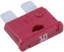 Standard lapos biztosíték 10 A, MTA 340027 bélyegkép