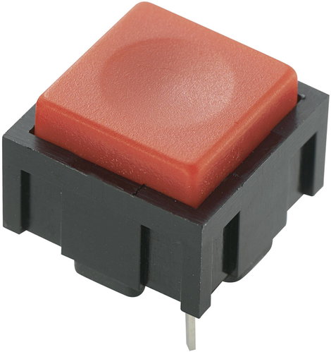 Nyomógomb piros, Tru Components