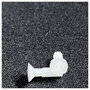 Toolcraft süllyesztett fejű, egyenes hornyú műanyag csavar, M3 x 10 mm, DIN 965, 10 db 839966 2. bélyegkép