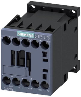 Siemens 3RT2016-1BB42 Védő 3 záró 4 kW 24 V/DC 9 A Segédérintkezővel 1 db