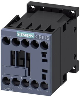 Siemens 3RT2017-1AP01 Védő 3 záró 5.5 kW 230 V/AC 12 A Segédérintkezővel 1 db