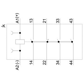 Siemens 3RH2131-1BB40 Védő 24 V/DC 10 A 1 db