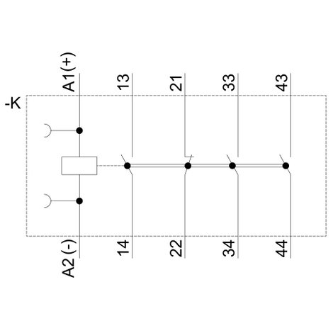 Siemens 3RH2131-1BB40 Védő 24 V/DC 10 A 1 db