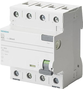 FI védőkapcsoló 4 pólusú 40 A 0,03 A 400 V, Siemens 5SV3344-6