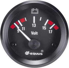 Beépíthető voltmérő 52 mm, Equus 842060