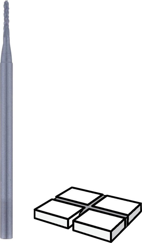 Dremel maróstift, fuga eltávolító marószár 1,6mm fejjel Dremel 2.615.056.932 3. kép