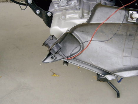 Beépíthető szivargyújtó aljzat motorkerékpárhoz 12V/24V max.16A ProCar 57607551 2. kép