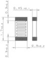 Hőmérséklet szenzor SMD 0603 V PT 1000 2. bélyegkép