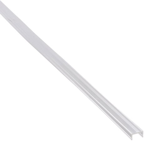 Műanyag borítás aluprofilhoz 1000 mm, átlátszó, Barthelme 62399401