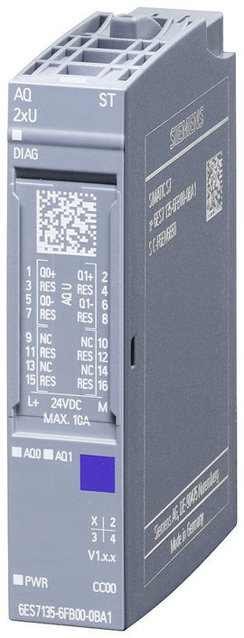 SPS kimeneti modul Siemens 6ES7135-6FB00-0BA1 6ES71356FB000BA1