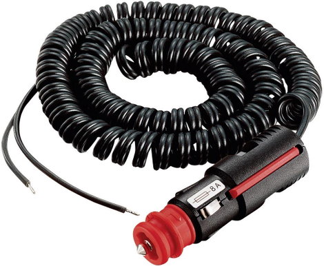 Szivargyújtó tápkábel, szerelhető szivargyújtós kábel max. 3m 12/24V 8A ProCar 67848001