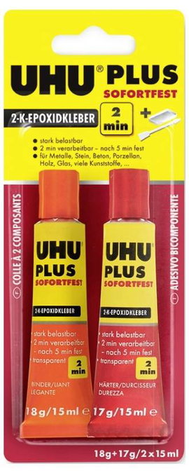 UHU Plus Sofortfest Kétkomponensű ragasztó 45705 35 g
