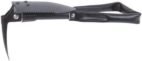 Összecsukható lapát kapával, fűrésszel és táskával, Berger & Schröter Folding shovel 31034 2. kép