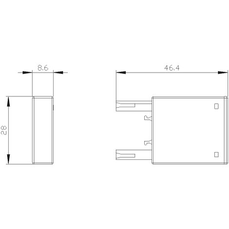 Siemens 3RT2916-1CD00 Túlfeszültség elleni védelem RC pajzzsal Fekete 1 db 3. kép
