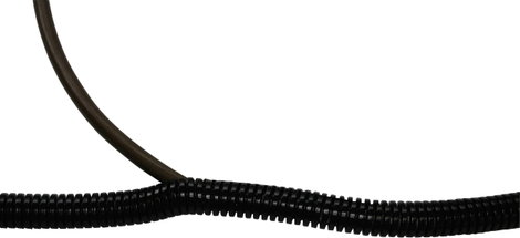 Kábelvédő cső nyestek és menyétek ellen, 2 m, Ø14 x 8,5 mm, fekete 2. kép
