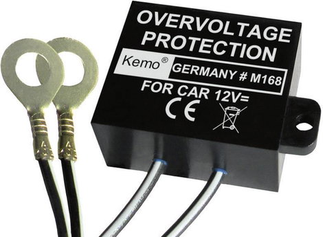 Túlfeszültség védő autóba, 12V, Kemo M168