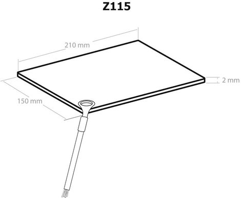 Kemo Z115 nagyfeszültségű lap nyestriasztóhoz 3. kép