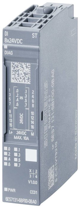 Siemens 6ES7131-6BF00-0CA0 SPS PLC peréfériamodul 30 V, 24 V/DC